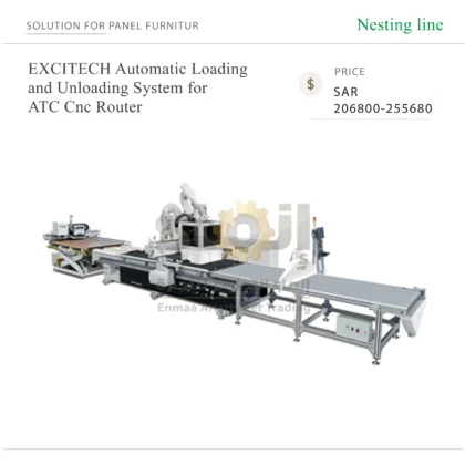 EXCITECH Automatic Loading and Unloading System for ATC Cnc Router