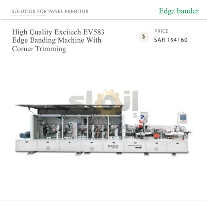 High Quality Excitech EV583 Edge Banding Machine With Corner Trimming