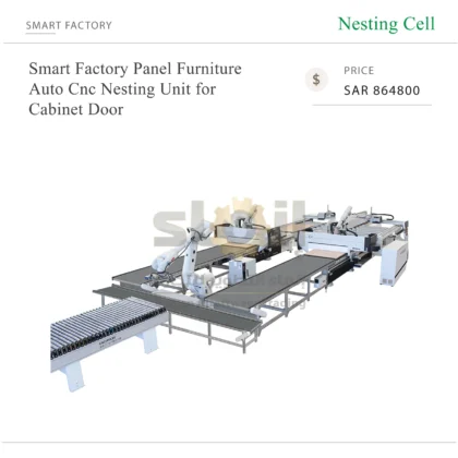 Smart Factory Panel Furniture Auto Cnc Nesting Unit for Cabinet Door