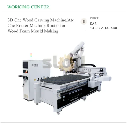 3D Cnc Wood Carving Machine/Atc Cnc Router Machine Router for Wood Foam Mould Making