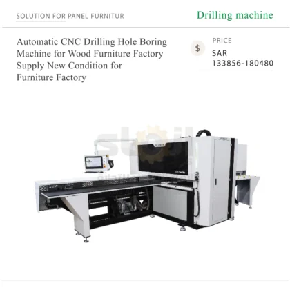 Automatic CNC Drilling Hole Boring Machine for Wood Furniture Factory Supply New Condition for Furniture Factory