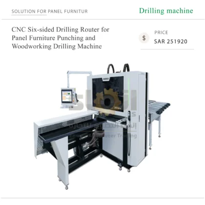 CNC Six-sided Drilling Router for Panel Furniture Punching and Woodworking Drilling Machine