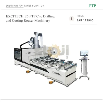 EXCITECH E6 PTP Cnc Drilling and Cutting Router Machinery
