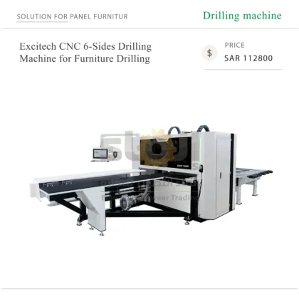 Excitech CNC 6-Sides Drilling Machine for Furniture Drilling
