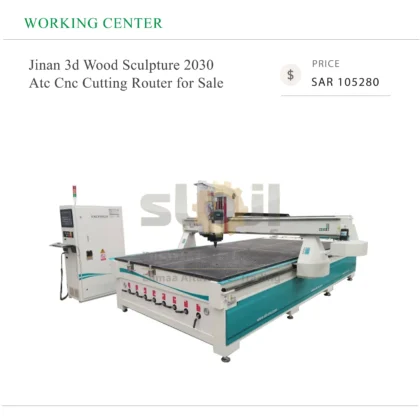 Jinan 3d Wood Sculpture 2030 Atc Cnc Cutting Router for Sale