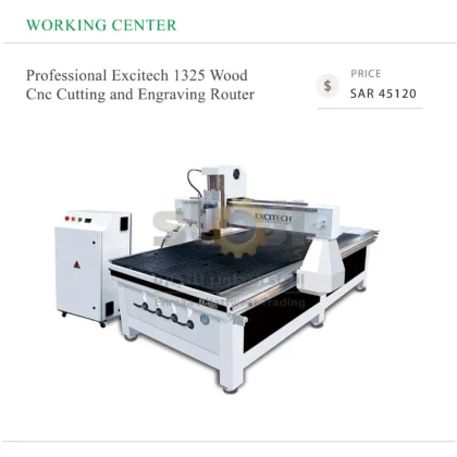 Professional Excitech 1325 Wood Cnc Cutting and Engraving Router