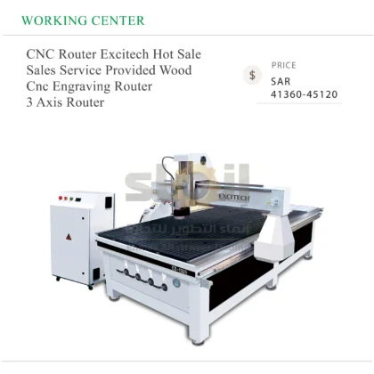 CNC Router Excitech Hot Sale Sales Service Provided Wood Cnc Engraving Router 3 Axis Router